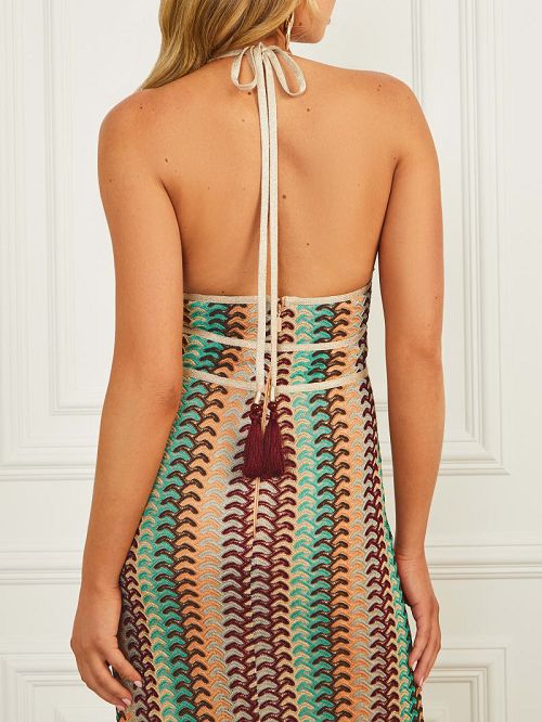 Guess Fearne Maxi Dress Multi | GUESS-SN26723