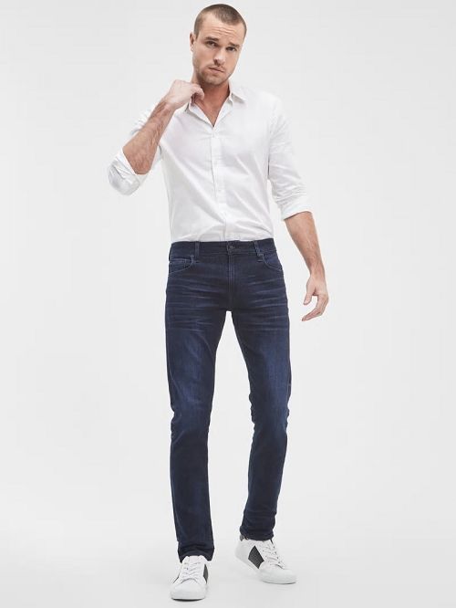 Guess Finnley Tapered Jeans Blauw | GUESS-SN30434