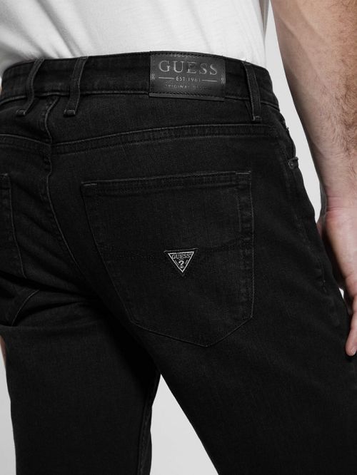 Guess Finnley Tapered Jeans Zwart | GUESS-SN30418