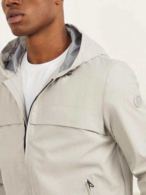 Guess Formal Performance Hooded Jacket Grijs | GUESS-SN30728