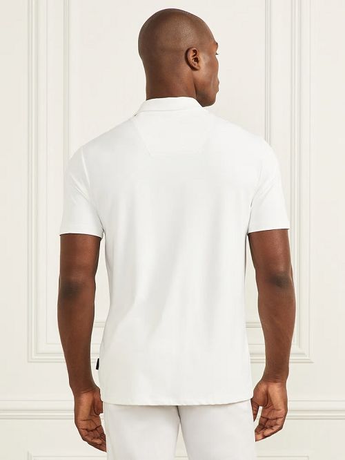 Guess Formal Performance Polo Shirt Wit | GUESS-SN31086