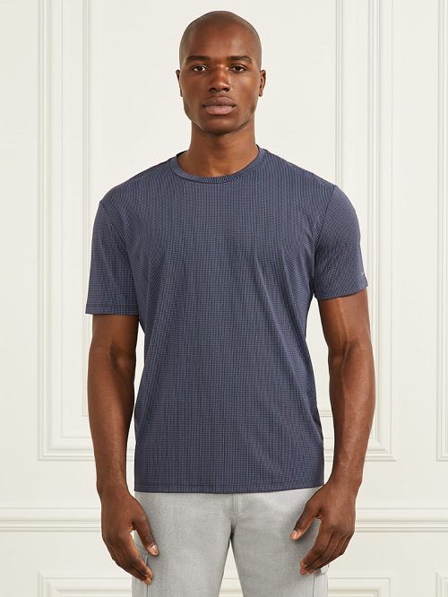 Guess Formal Performance Shirt Blauw | GUESS-SN31182