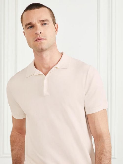 Guess Formal Performance Sweater Polo Wit | GUESS-SN31110