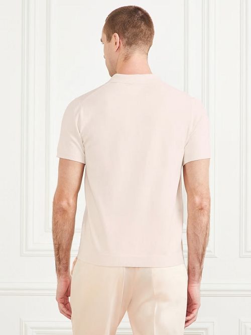 Guess Formal Performance Sweater Polo Wit | GUESS-SN31110