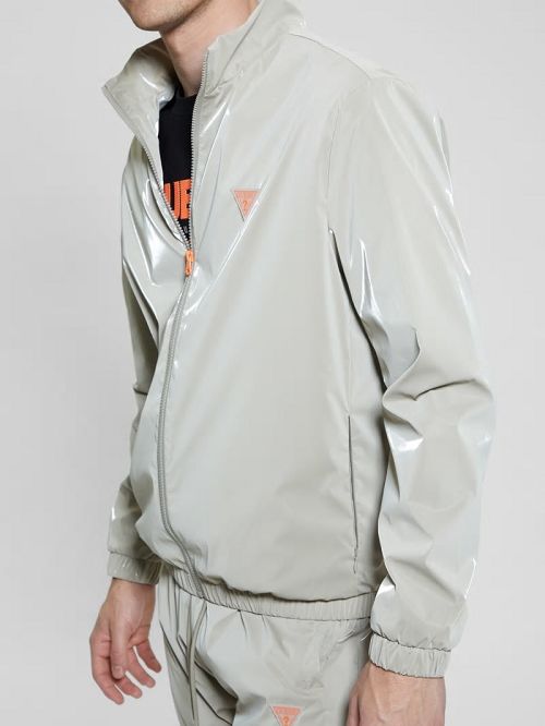 Guess Franzis Coated Jacket Grijs | GUESS-SN30777