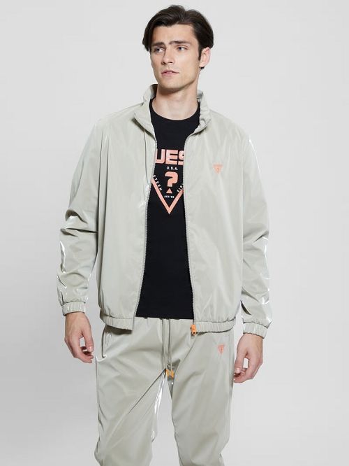 Guess Franzis Coated Jacket Grijs | GUESS-SN30777