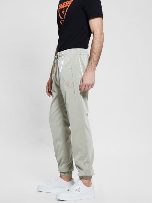 Guess Franzis Coated Joggers Grijs | GUESS-SN31472