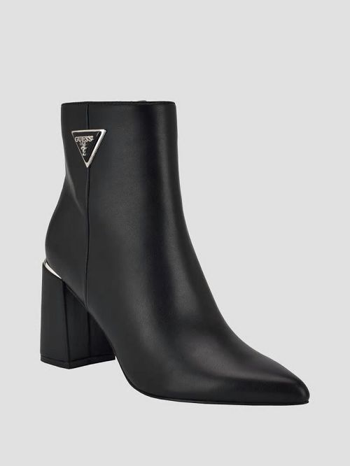 Guess Frenky Pointed Booties Zwart | GUESS-SN29943