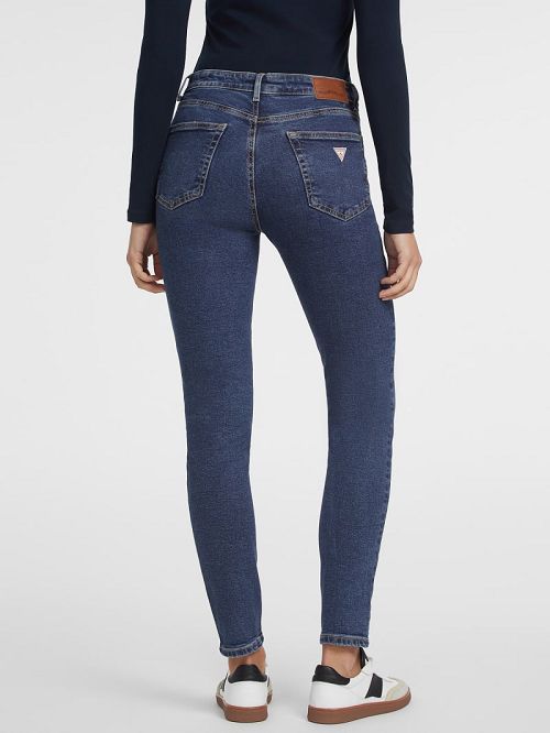 Guess G05 High-Rise Skinny Jeans Blauw | GUESS-SN26585