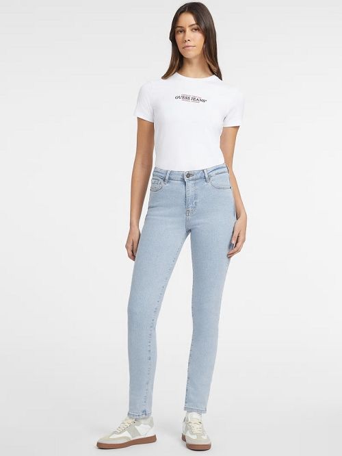 Guess G05 High-Rise Skinny Jeans Blauw | GUESS-SN26515