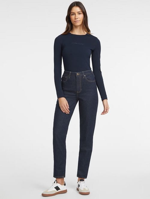 Guess G06 Mom Jeans Blauw | GUESS-SN26563