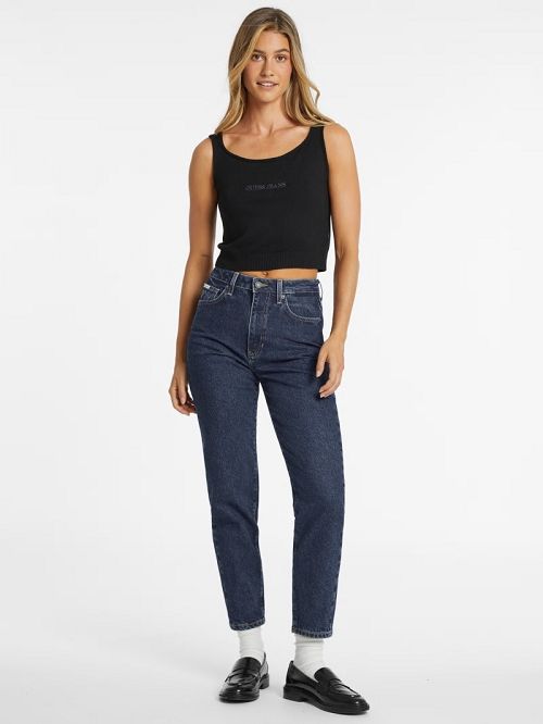 Guess G06 Mom Jeans Blauw | GUESS-SN26587
