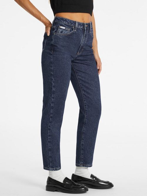 Guess G06 Mom Jeans Blauw | GUESS-SN26587
