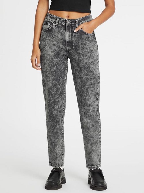 Guess G06 Mom Jeans Grijs | GUESS-SN26529