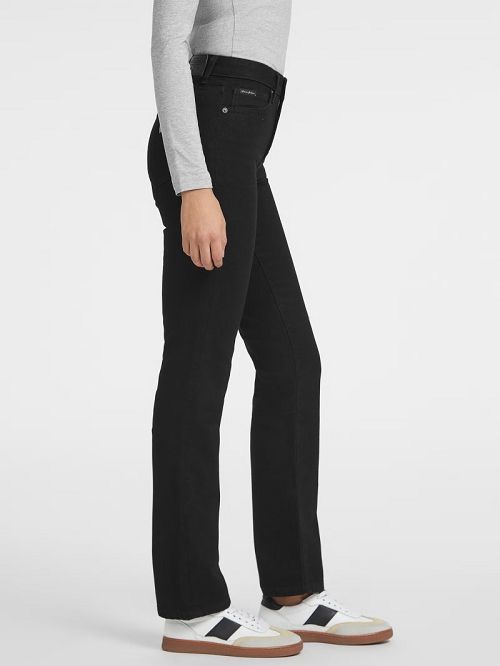 Guess G08 Mid-Rise Straight Jeans Zwart | GUESS-SN26630