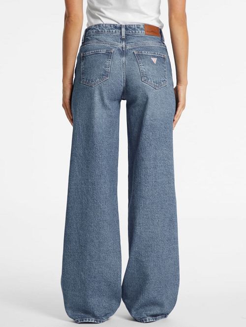 Guess G11 Wide-Leg Jeans Blauw | GUESS-SN26606