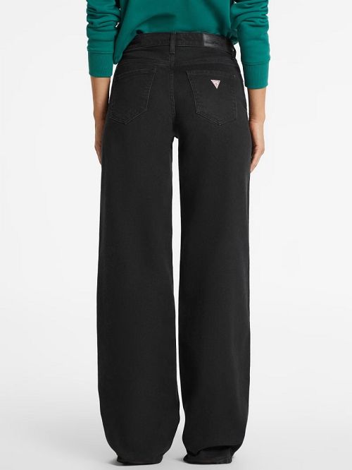 Guess G11 Wide-Leg Jeans Zwart | GUESS-SN26562