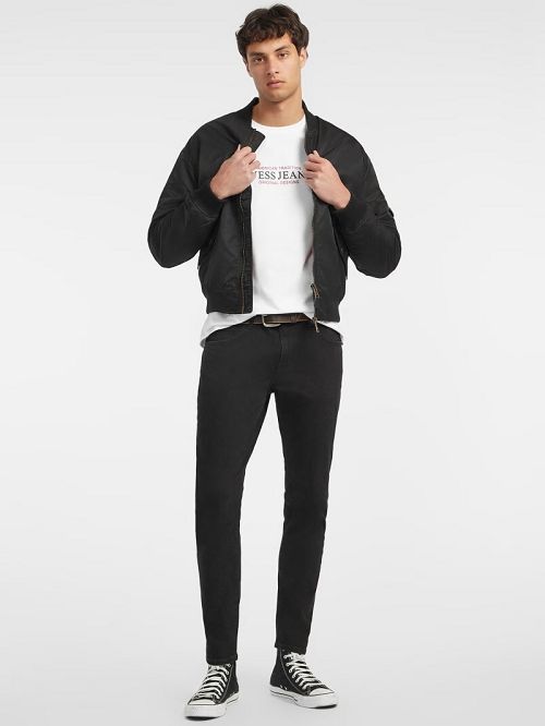 Guess G12 Skinny Jeans Zwart | GUESS-SN30387