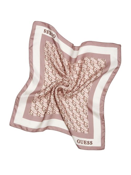Guess G Cube Silk Scarf Roze | GUESS-SN30200