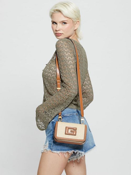 Guess G Status Mini Crossbody Bruin | GUESS-SN28858