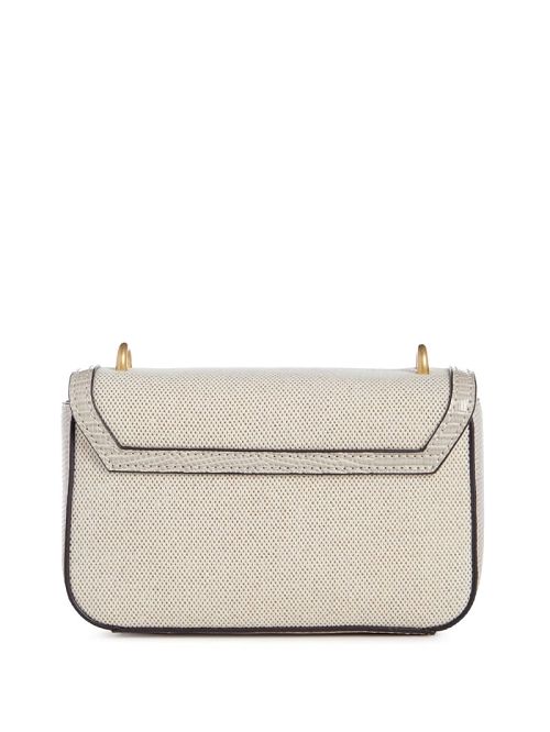 Guess G Status Snake-Embossed Mini Crossbody Grijs | GUESS-SN28855