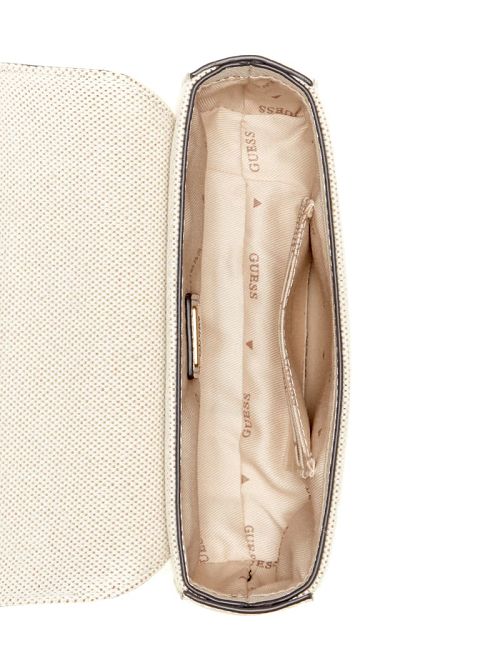 Guess G Status Snake-Embossed Mini Crossbody Grijs | GUESS-SN28855