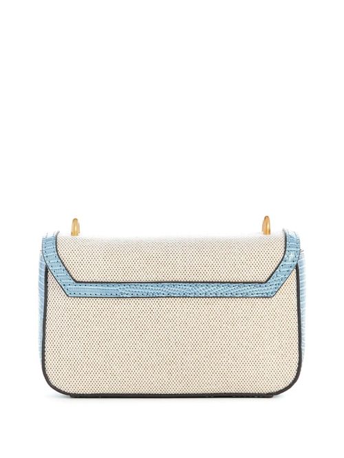 Guess G Status Snake-Embossed Mini Crossbody Grijs | GUESS-SN28857