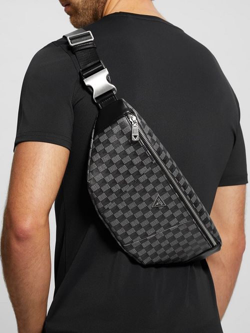 Guess G Wave Bum Bag Zwart | GUESS-SN31732