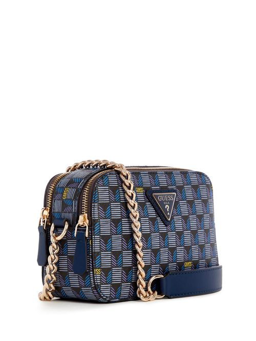 Guess G Wave Camera Crossbody Blauw | GUESS-SN28974