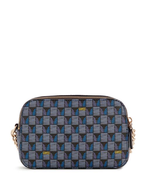 Guess G Wave Camera Crossbody Blauw | GUESS-SN28974