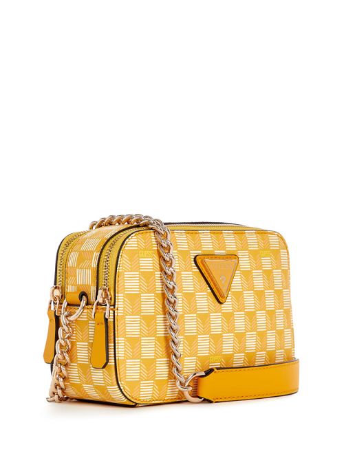 Guess G Wave Camera Crossbody Geel | GUESS-SN29007