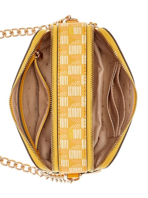 Guess G Wave Camera Crossbody Geel | GUESS-SN29007