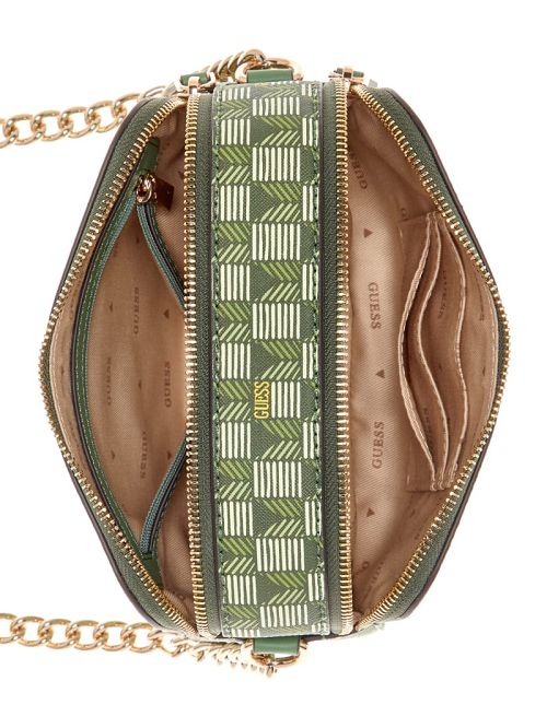 Guess G Wave Camera Crossbody Groen | GUESS-SN28978