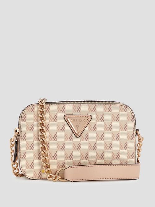 Guess G Wave Camera Crossbody Roze | GUESS-SN28981