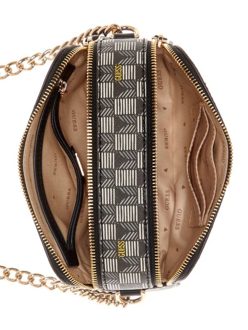 Guess G Wave Camera Crossbody Zwart | GUESS-SN28984