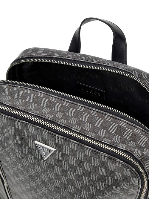 Guess G Wave Squared Backpack Zwart | GUESS-SN29484