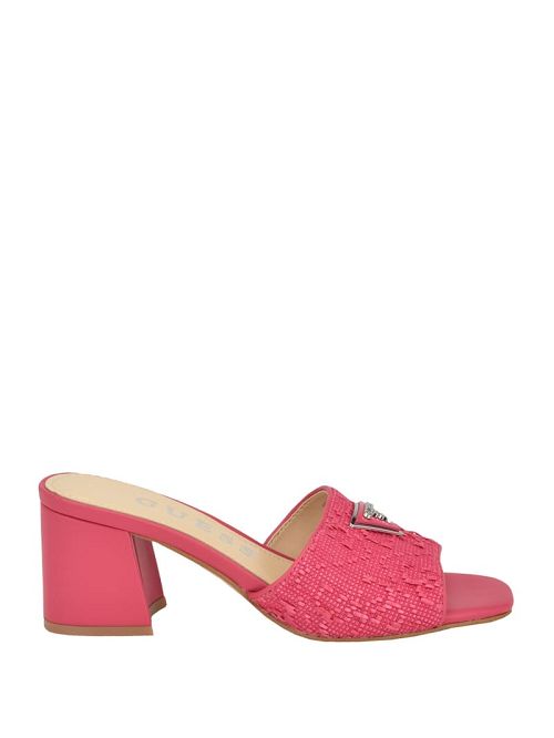 Guess Gables Block Heel Sandals Roze | GUESS-SN29847
