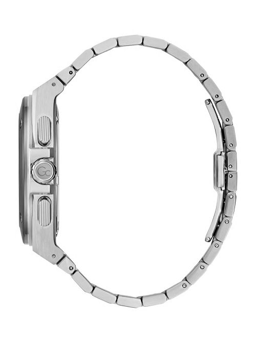 Guess Gc Silver-Tone and Light Blue Multifunction Watch Multi | GUESS-SN31624