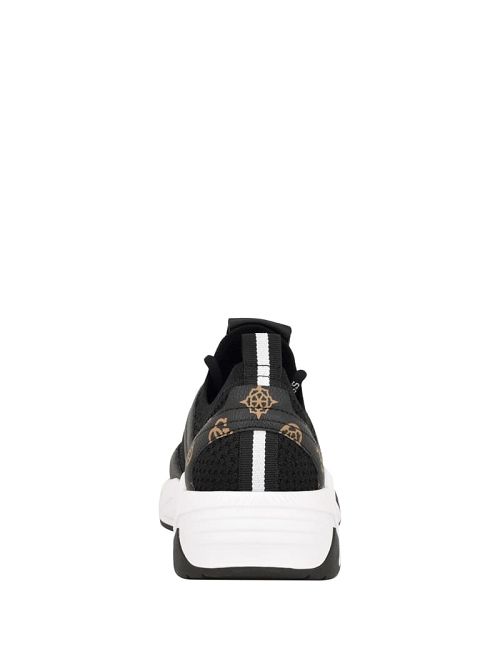 Guess Geniver Knit and Quattro G Sneakers Zwart | GUESS-SN29498
