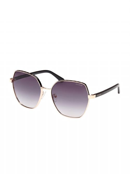 Guess Geometric Metal Sunglasses Blauw | GUESS-SN30060