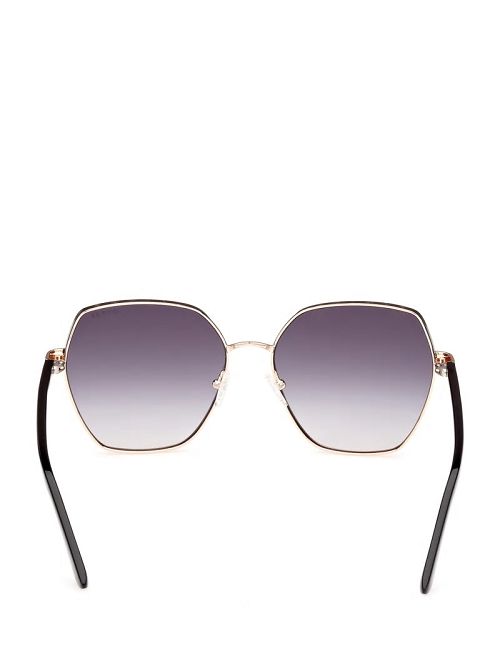 Guess Geometric Metal Sunglasses Blauw | GUESS-SN30060