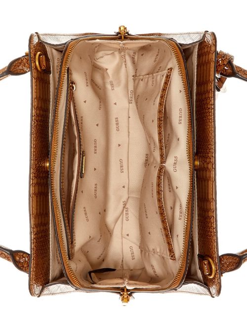 Guess Georgina Girlfriend Satchel Bruin | GUESS-SN29015