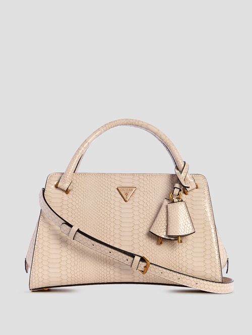 Guess Georgina Girlfriend Satchel Wit | GUESS-SN28999