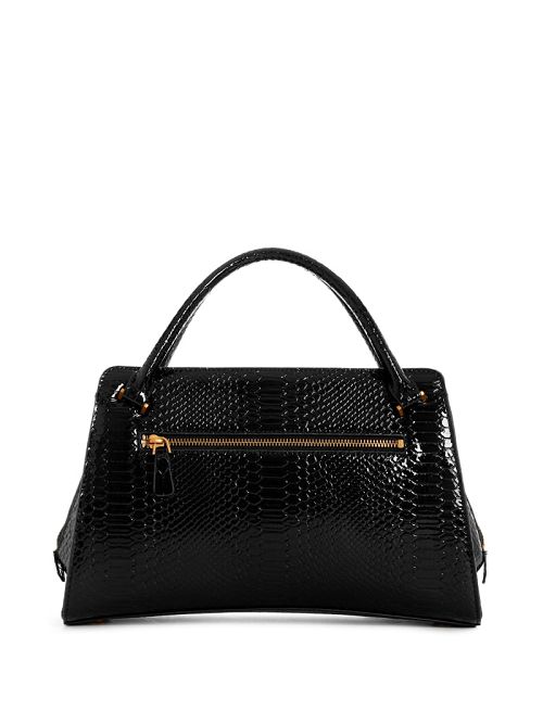 Guess Georgina Girlfriend Satchel Zwart | GUESS-SN29341