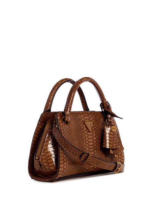 Guess Georgina Small Girlfriend Satchel Bruin | GUESS-SN29205