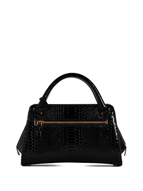 Guess Georgina Small Girlfriend Satchel Zwart | GUESS-SN29340