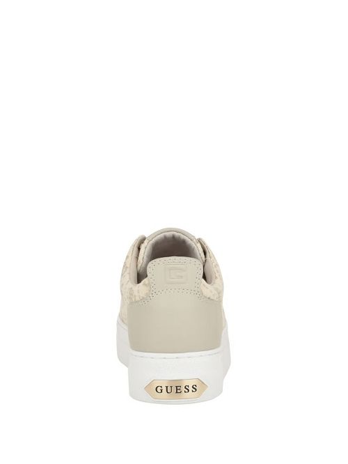 Guess Giaa Logo Print Low-Top Sneakers Goud | GUESS-SN29502