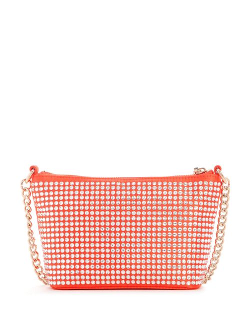Guess Gilded Glamour Mini Top-Zip Bucket Bag Oranje | GUESS-SN29086