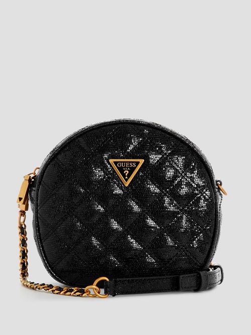 Guess Giully Circle Bag Zwart | GUESS-SN29194