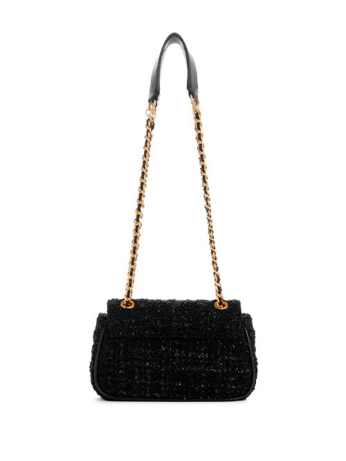 Guess Giully Convertible Crossbody Zwart | GUESS-SN28826